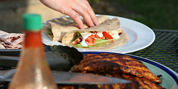 Grilled Chicken Taco