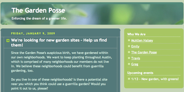Garden Posse
