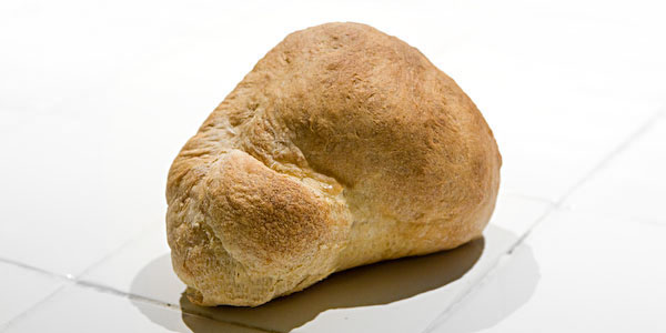 Poorly baked bread