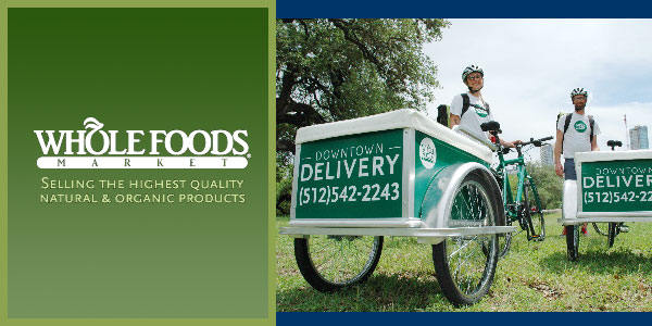 Whole Foods Bicycle Delivery